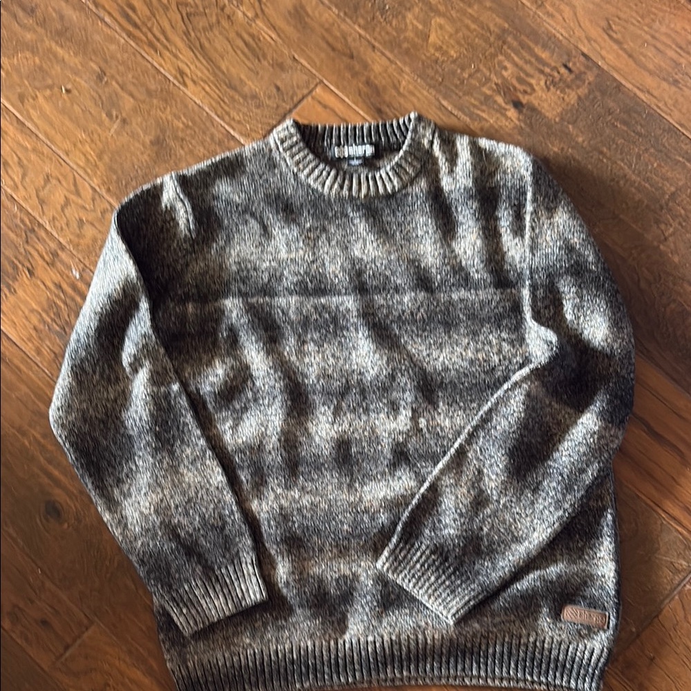 Men's Marled Crewneck Sweater in Gray